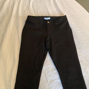Black stretchy Calvin Klein skinny dress pants